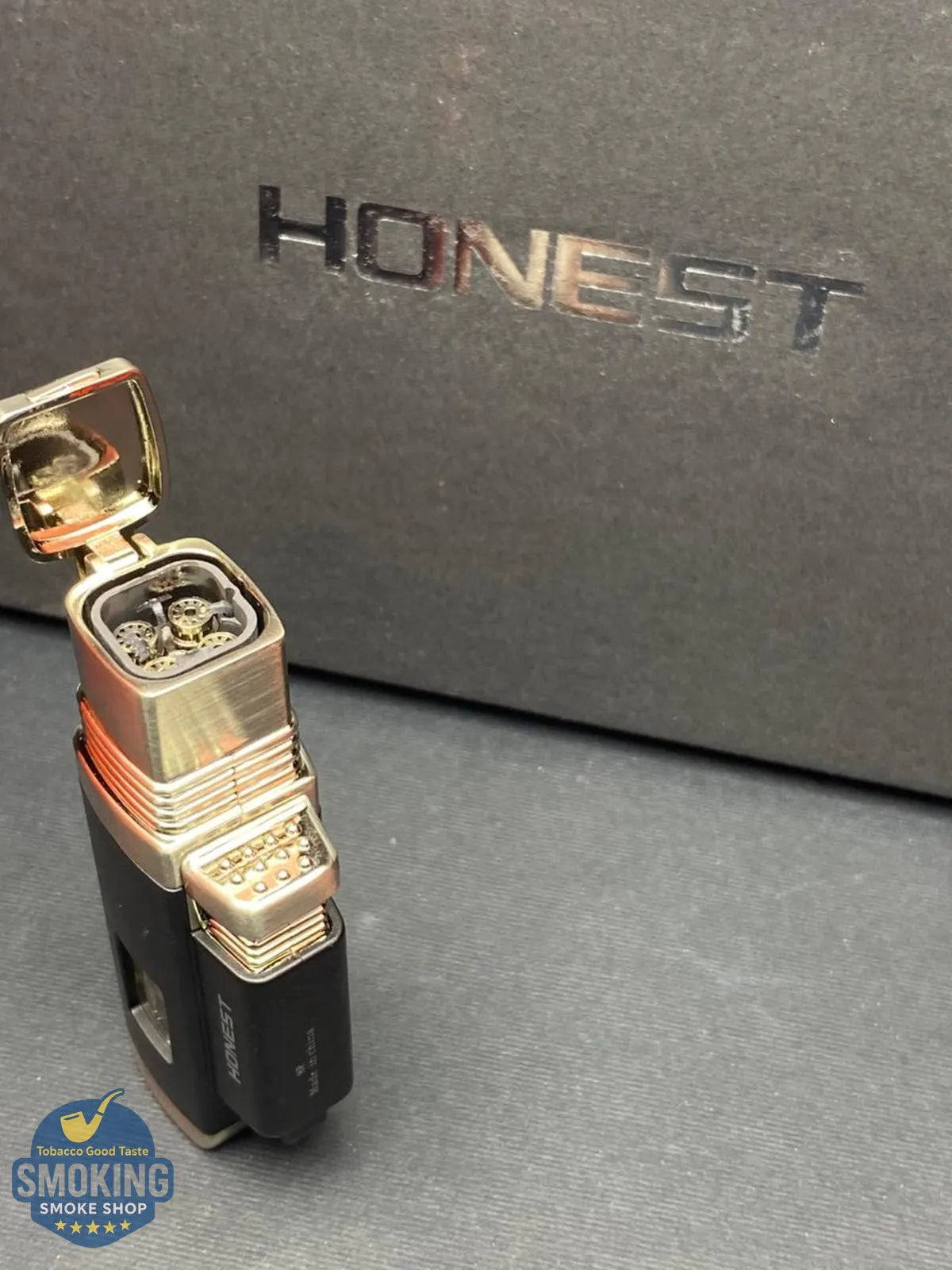 HONEST Cigar Gift Set - طقم سيجار اونست قاطع مع ولاعة سيجار طورش رباعية