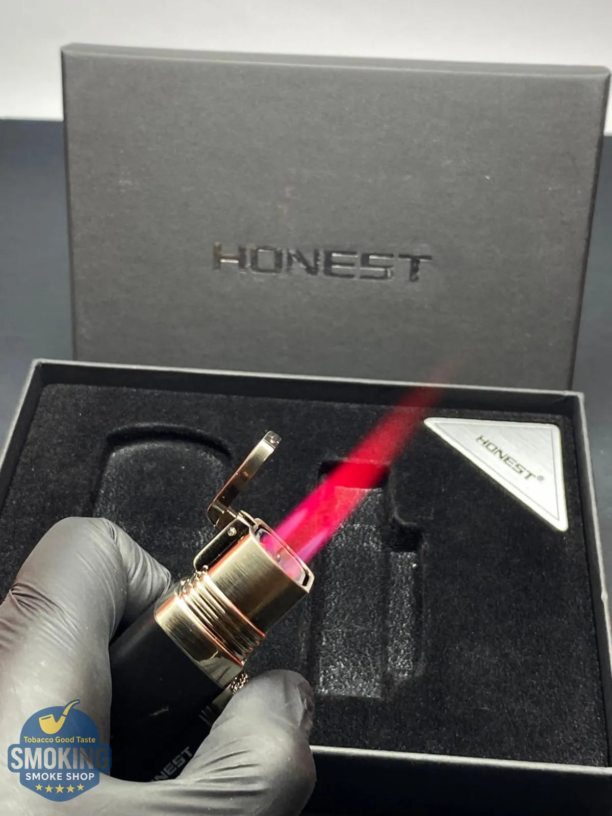 HONEST Cigar Gift Set - طقم سيجار اونست قاطع مع ولاعة سيجار طورش رباعية