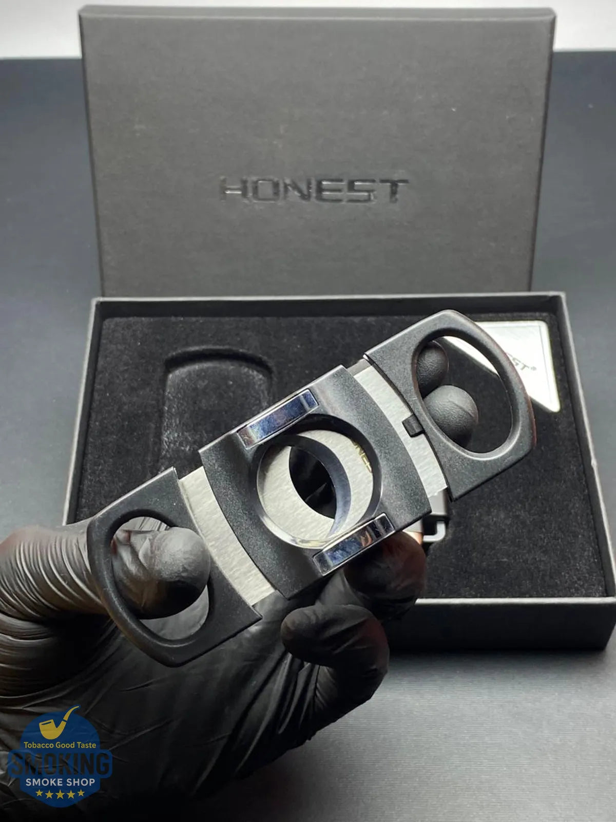 HONEST Cigar Gift Set - طقم سيجار اونست قاطع مع ولاعة سيجار طورش رباعية