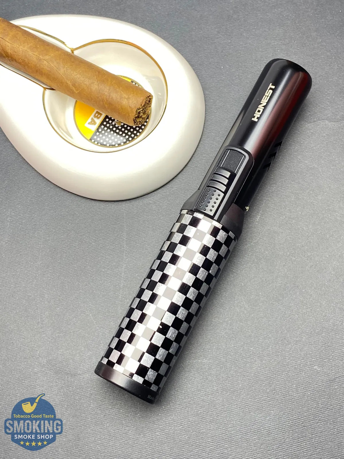 HONEST Big Torch Lighter - ولاعة تورش اونست لهب قوي قابل للتعديل