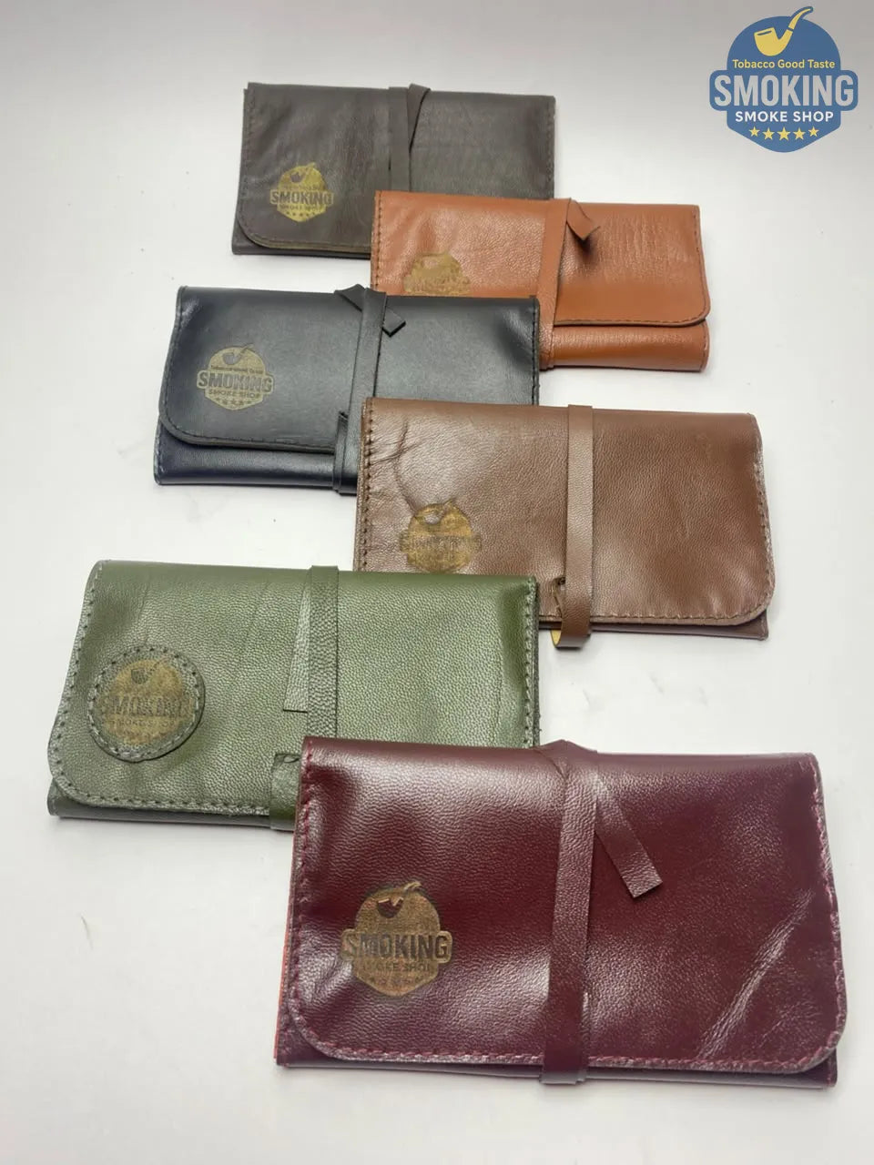 🐐 Genuine Leather Tobacco Pouch — جراب تبغ وعدة لف مصنوع من جلد ماعز مصري طبيعي 100%
