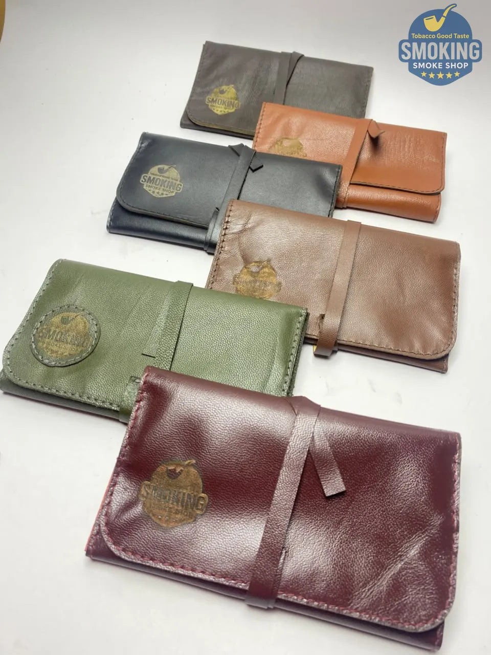 🐐 Genuine Leather Tobacco Pouch — جراب تبغ وعدة لف مصنوع من جلد ماعز مصري طبيعي 100%
