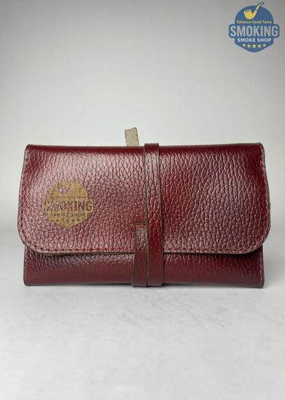 Genuine Leather Tobacco Pouch — جراب تبغ وعدة لف مصنوع من جلد بقري مصري طبيعي 100%