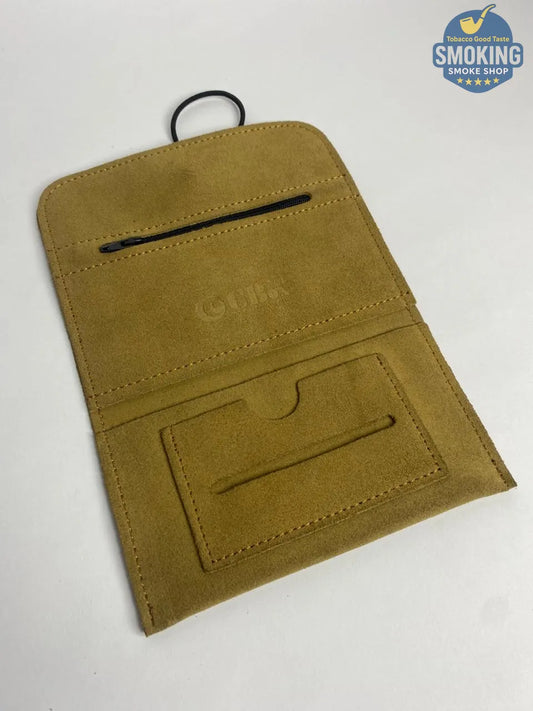 Leather tobacco pouch جراب عدة تبغ وسجاير لف جلد شمواه سادة بالتة الوان مختلفة ومميزة 