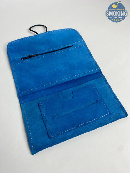 Leather tobacco pouch جراب عدة تبغ وسجاير لف جلد شمواه سادة بالتة الوان مختلفة ومميزة 
