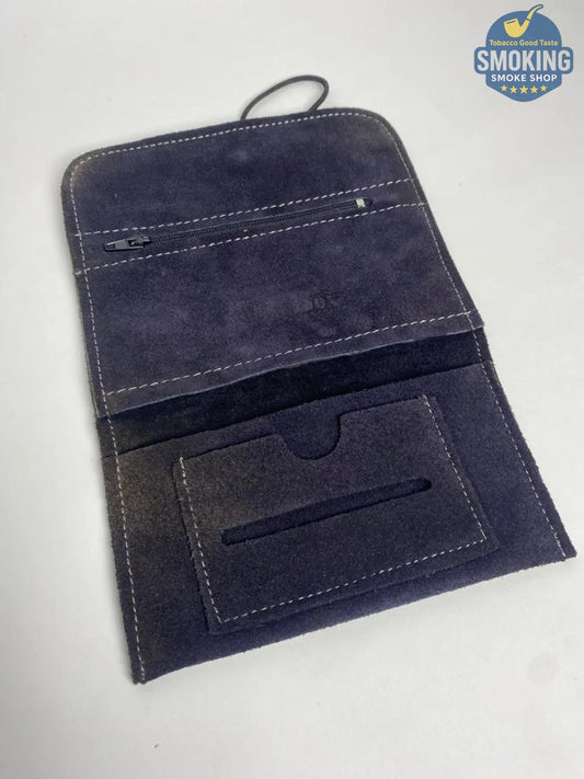 Leather tobacco pouch جراب عدة تبغ وسجاير لف جلد شمواه سادة بالتة الوان مختلفة ومميزة 