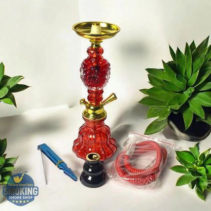 Malek Elzaman Mini Colored Fatota 32 CM shisha - ملك الزمان شيشة فطوطة الوان 32 سم 