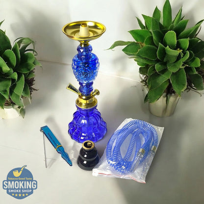 Malek Elzaman Mini Colored Fatota 32 CM shisha - ملك الزمان شيشة فطوطة الوان 32 سم 
