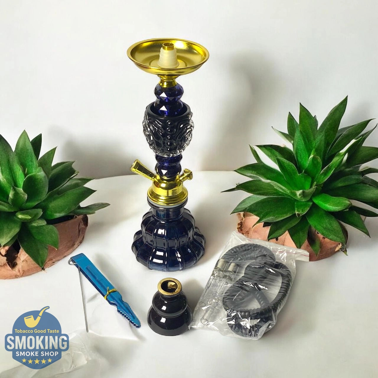 Malek Elzaman Mini Colored Fatota 32 CM shisha - ملك الزمان شيشة فطوطة الوان 32 سم 