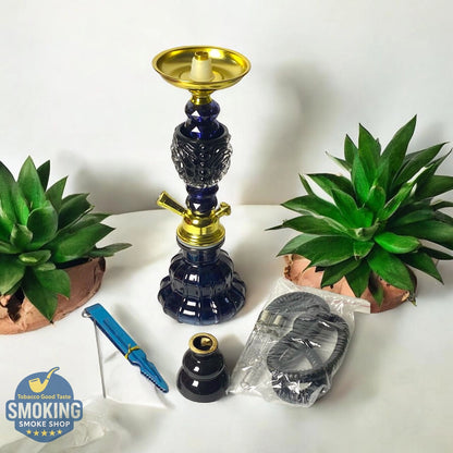 Malek Elzaman Mini Colored Fatota 32 CM shisha - ملك الزمان شيشة فطوطة الوان 32 سم 
