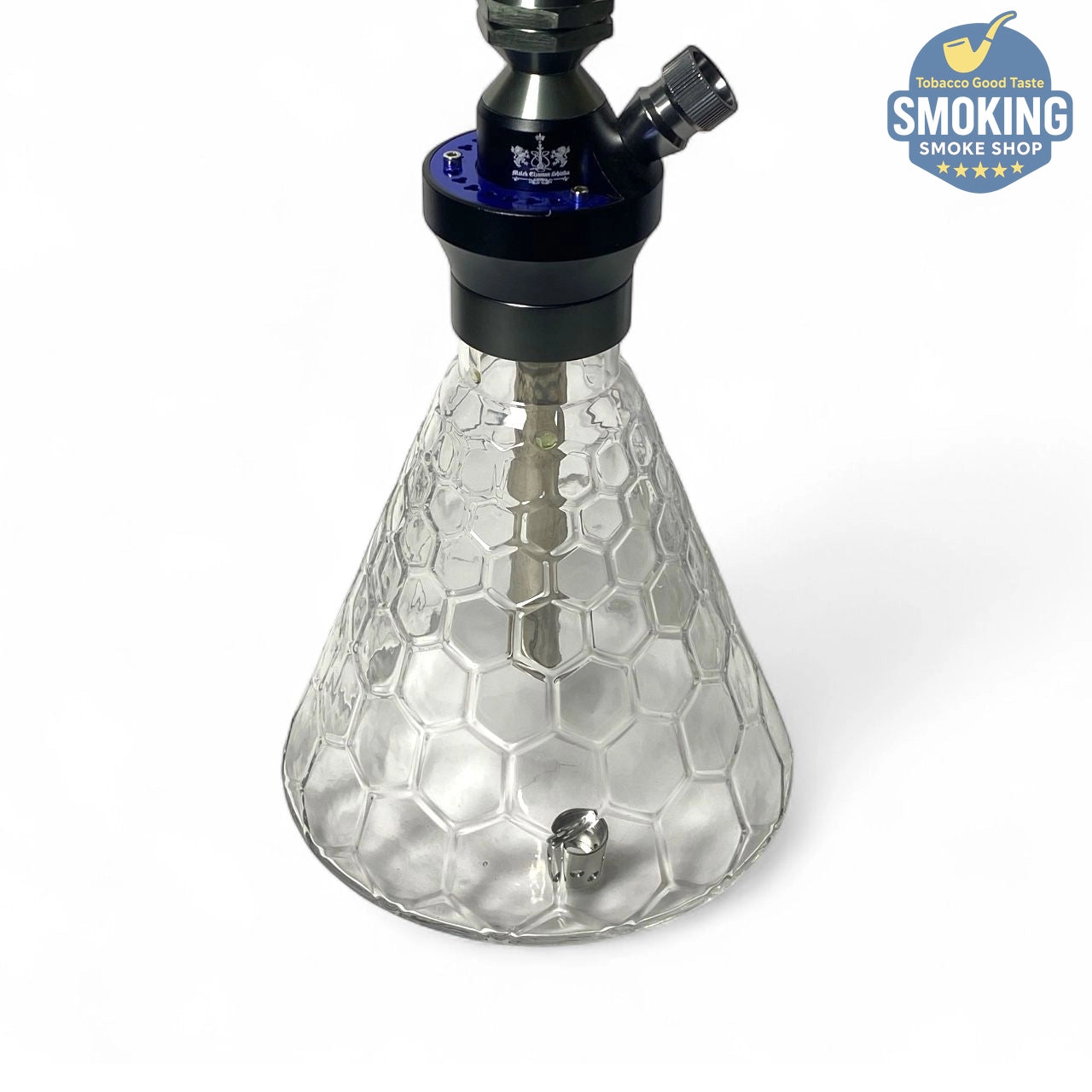 Malek Elzaman Metalic Shisha 52 CM With pack ملك الزمان شيشة ميتالك 52 سم مع شنطة 