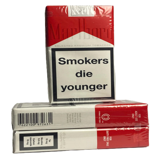 Marlboro Red 100's Soft pack مارلبورو احمر سوفت طويل 