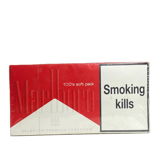 Marlboro Red 100's Soft pack مارلبورو احمر سوفت طويل 