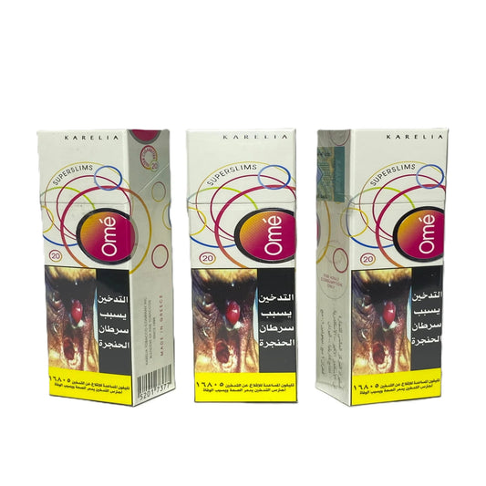 Ome Cigarettes اوميه سليمز سموكنج شوب 