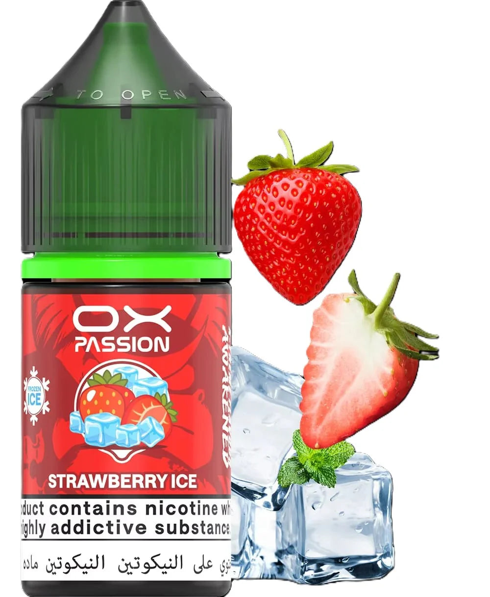Ox Passion E-Liquid Salt 30-50 Nic اوكسافا ليكويد سالت 30-50 نيكوتين 