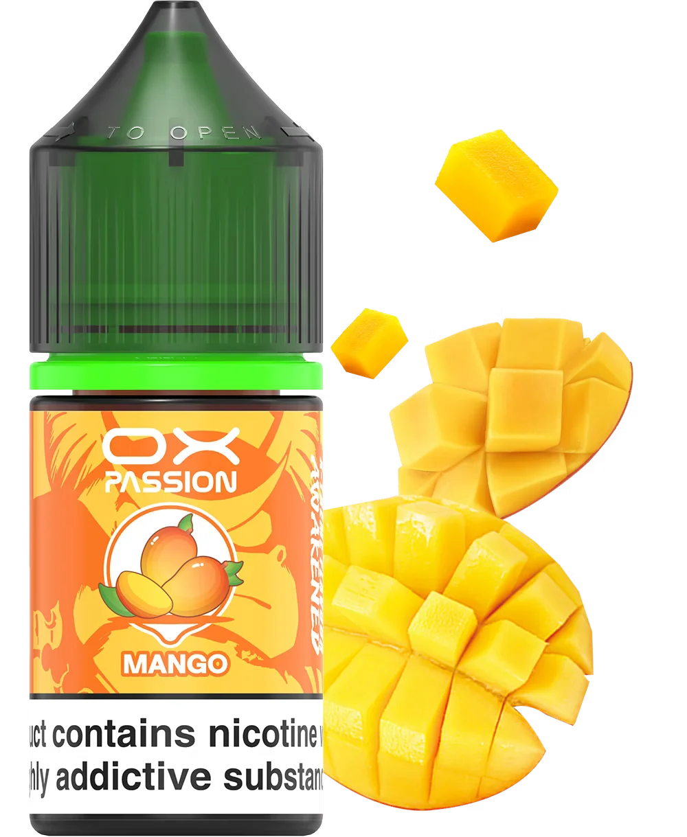 Ox Passion E-Liquid Salt 30-50 Nic اوكسافا ليكويد سالت 30-50 نيكوتين 