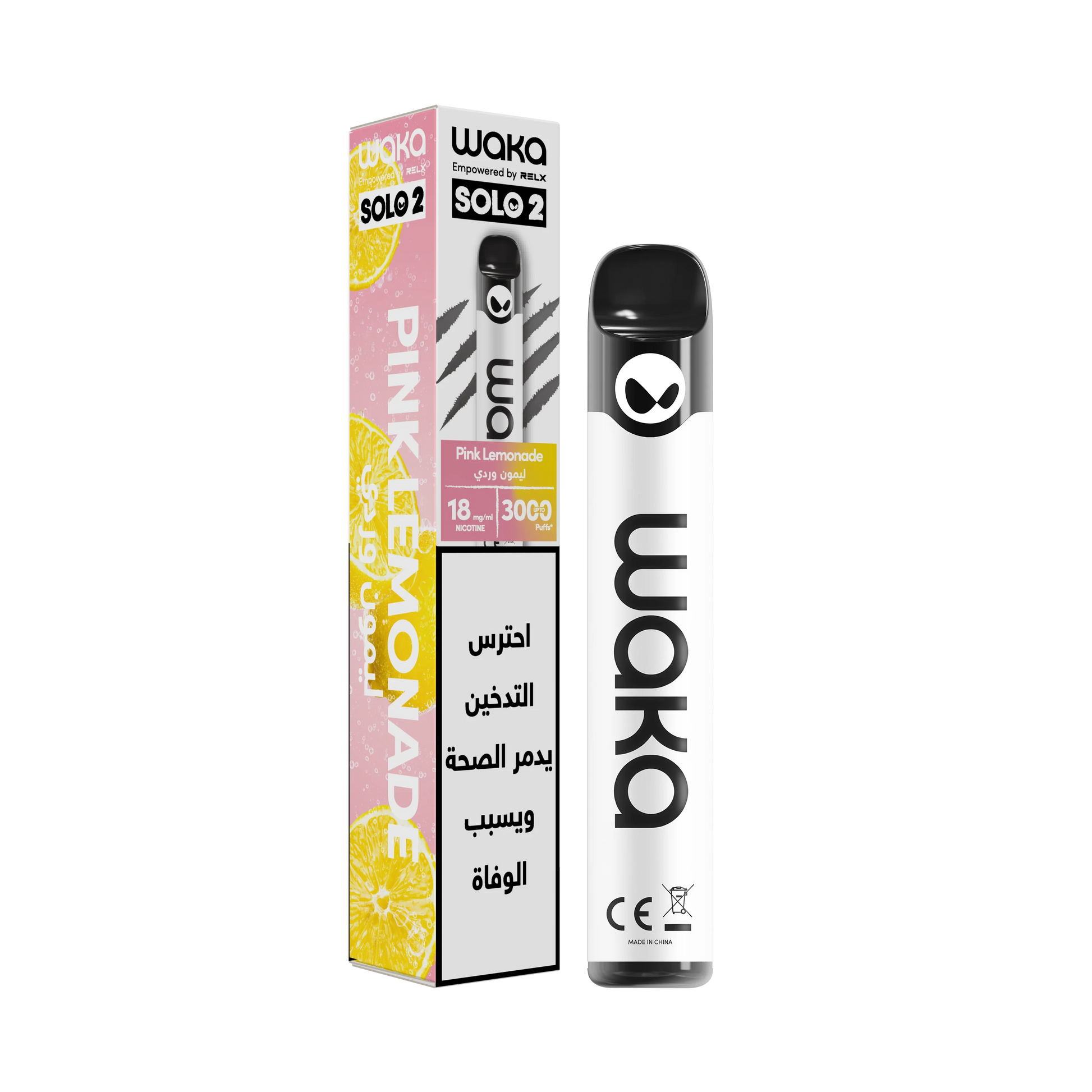 WAKA SOLO2 3k puffs بود واكا سولو 3 الاف سحبة سموكنج شوب