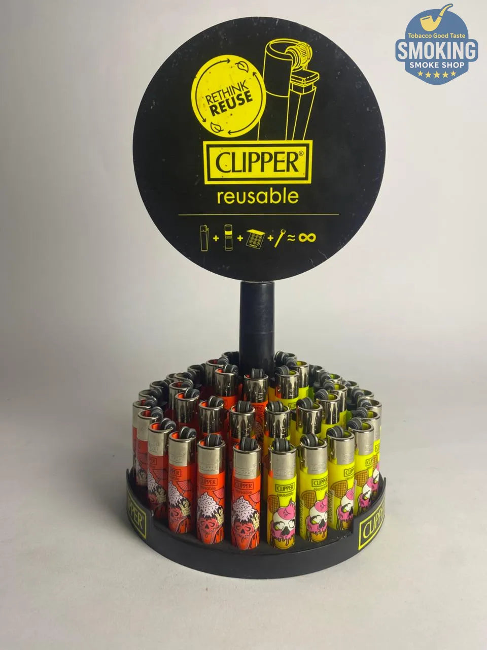 🍦 Clipper Ice Cream Skull — ولاعة كليبر آيس كريم سكُل صغيرة