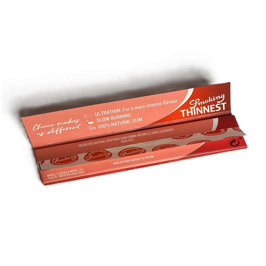 Smoking Thinnest Red King Size سموكنج احمر رفيع طويل 