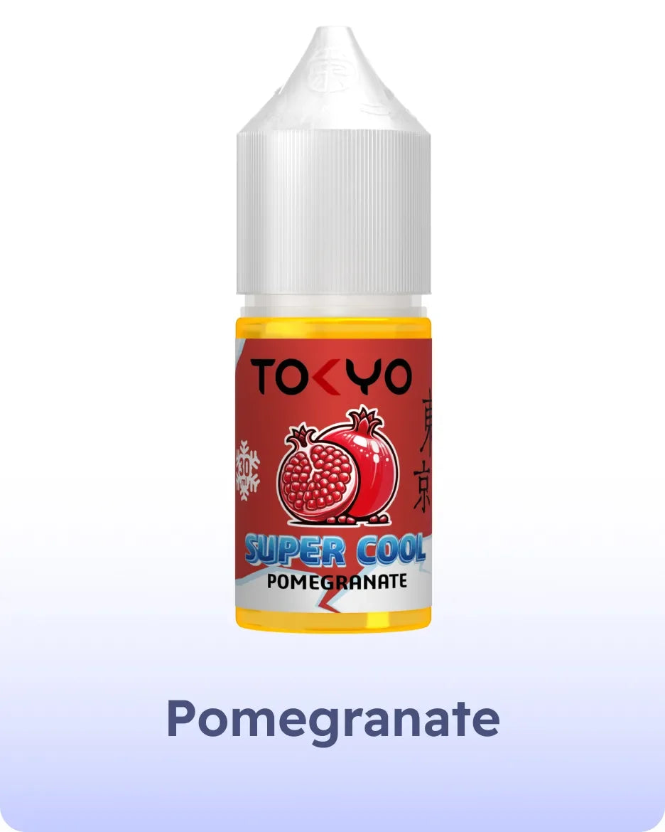 TOKYO Super Cool Salt Liquid 35-50 Nic طوكيو سوبر كول سالت ليكويد 35-50 نيكوتين 