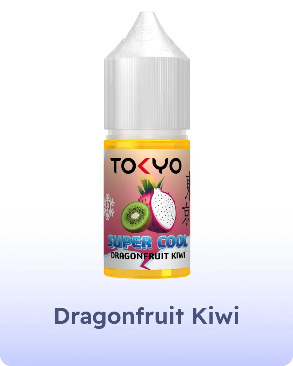 TOKYO Super Cool Salt Liquid 35-50 Nic طوكيو سوبر كول سالت ليكويد 35-50 نيكوتين 