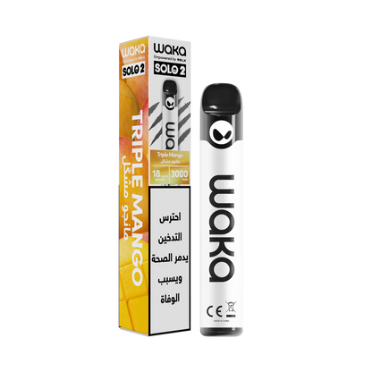 WAKA SOLO2 3k puffs بود واكا سولو 3 الاف سحبة سموكنج شوب