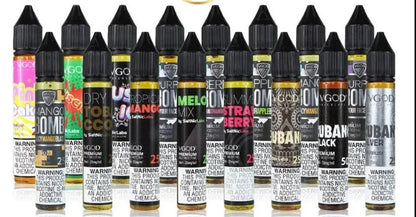 VGOD Liquid Salt 30ml 25-50 NiC في جود ليكويد سالت 25-50 نيكوتين