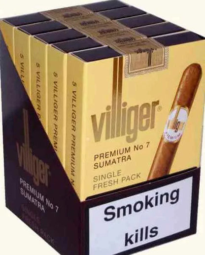 Villiger Premium Sumatra No.7 فيليجر سوماترا رقم7 بريميم سيجار 