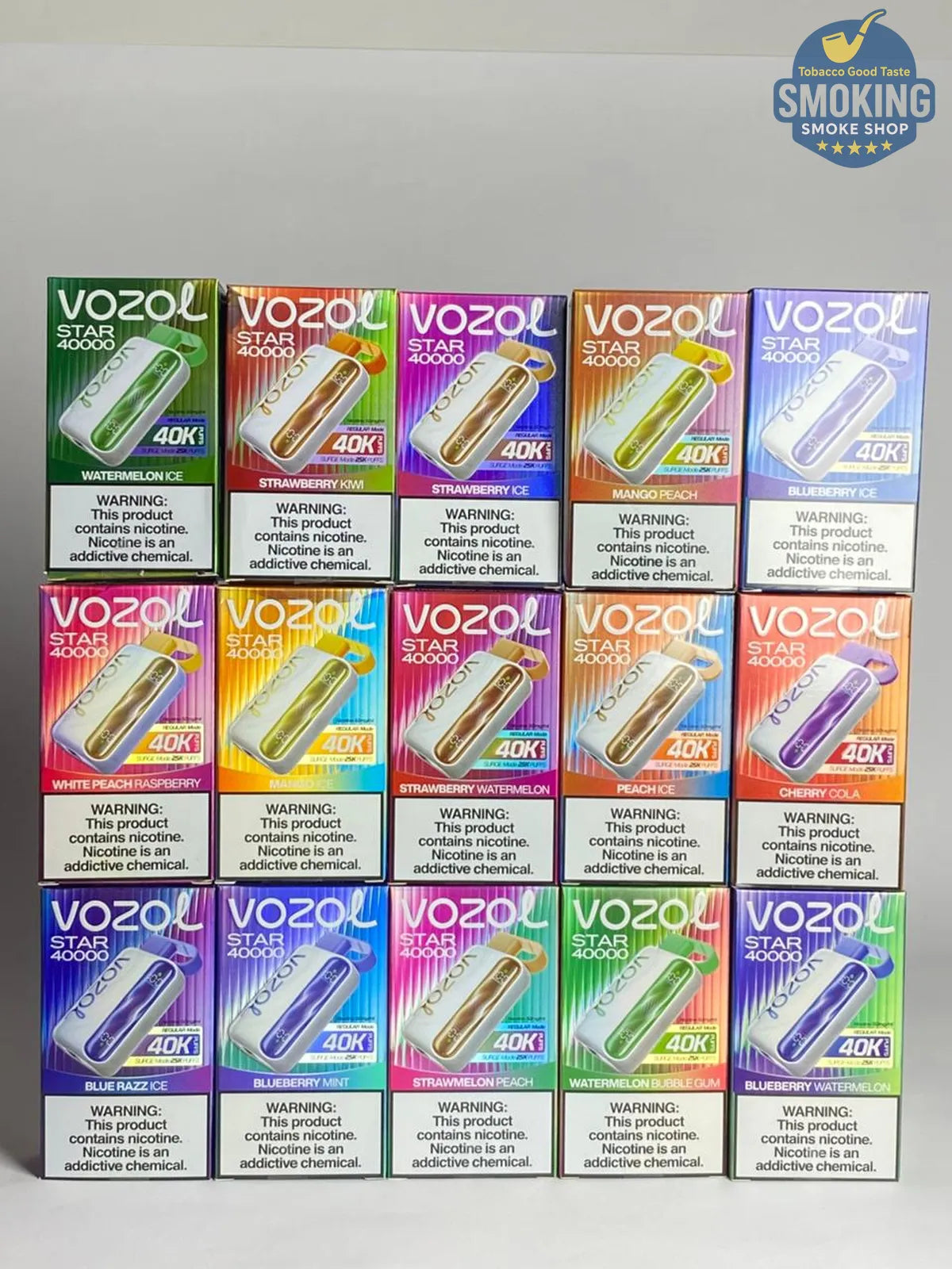 VOZOL Star 40K Disposable Puffs بود فوزول ستار 40 الف سحبة