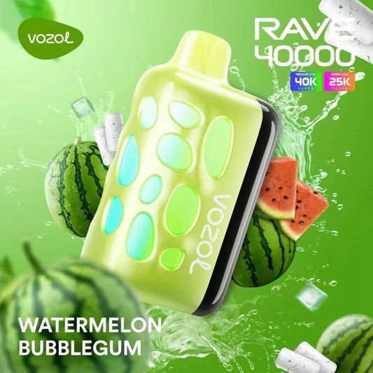 VOZOL RAVE 40K Disposable Puffs بود فوزول ريف 40 الف سحبة 