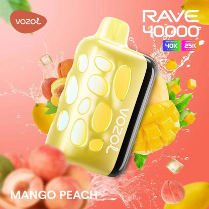VOZOL RAVE 40K Disposable Puffs بود فوزول ريف 40 الف سحبة 