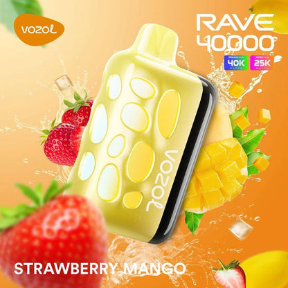 VOZOL RAVE 40K Disposable Puffs بود فوزول ريف 40 الف سحبة 