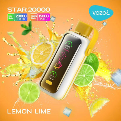 VOZOL STAR 20K Disposable Puffs بود فوزول ستار 20 الف سحبة 
