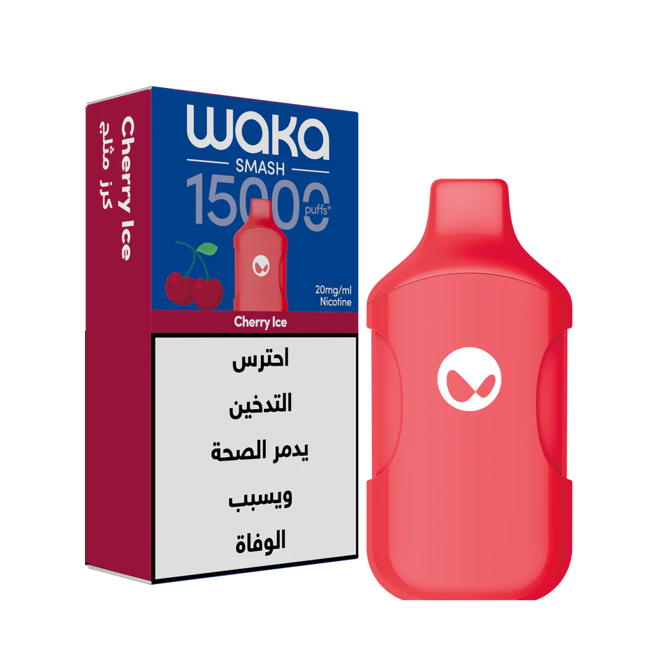 WAKA SMASH 15K Puffs بود واكا 15 الف سحبة سموكنج شوب 