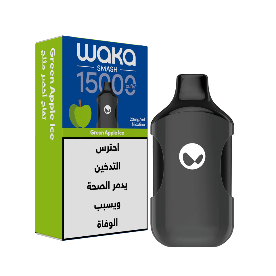 WAKA SMASH 15K Puffs بود واكا 15 الف سحبة سموكنج شوب 
