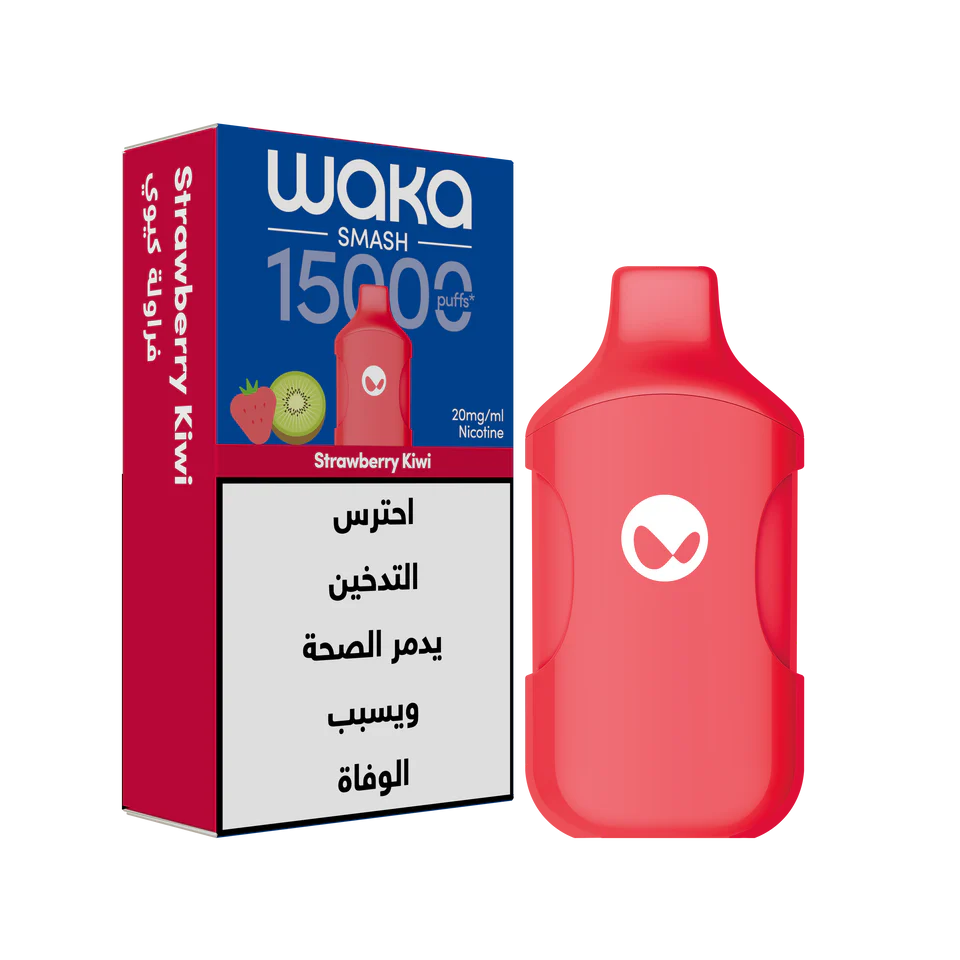 WAKA SMASH 15K Puffs بود واكا 15 الف سحبة سموكنج شوب 