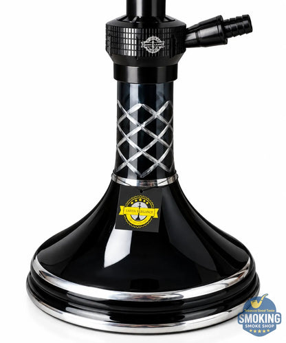 Yehia Elegance black Diamond 60 CM Shisha يحيي اليجانس  شيشة 60 سم بلاك دايموند 