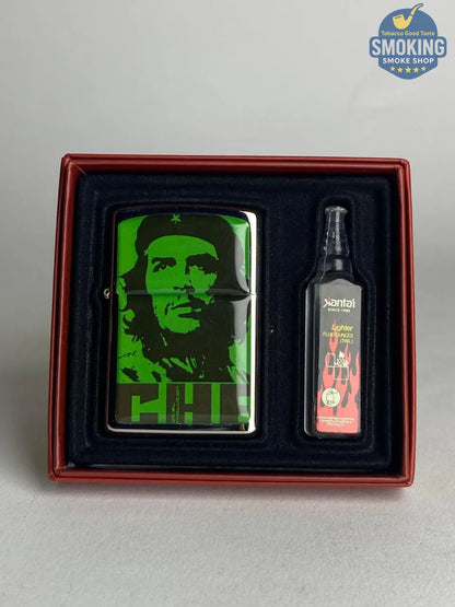 🔥 ولاعة زيبو تشي جيفارا — Che Guevara zippo Lighter Set