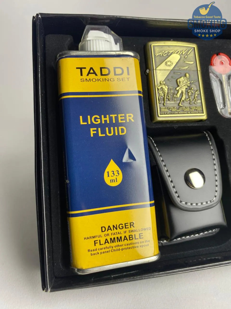 🔥 Smoking Set – طقم ولاعة زيبو فاخر