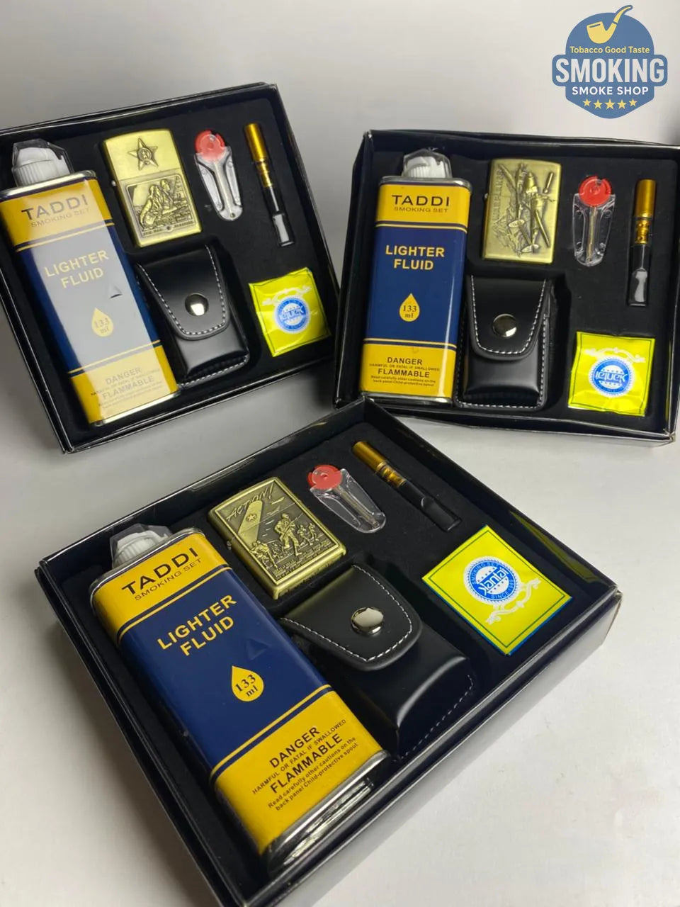 🔥 Smoking Set – طقم ولاعة زيبو فاخر