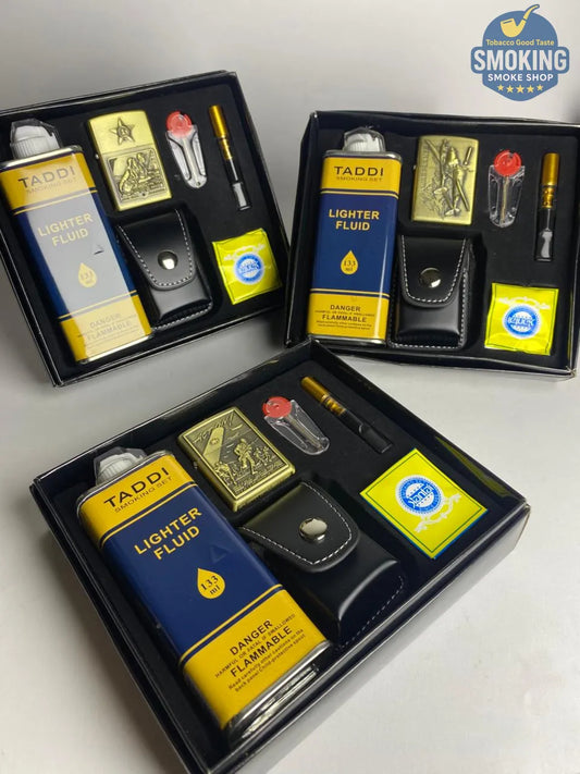 🔥 Smoking Set – طقم ولاعة زيبو فاخر