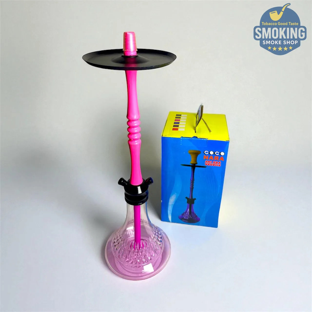 Coco Nara Acrylic Shisha — شيشة أكريليك بالكامل من كوكو نارا الوان متعددة  💨