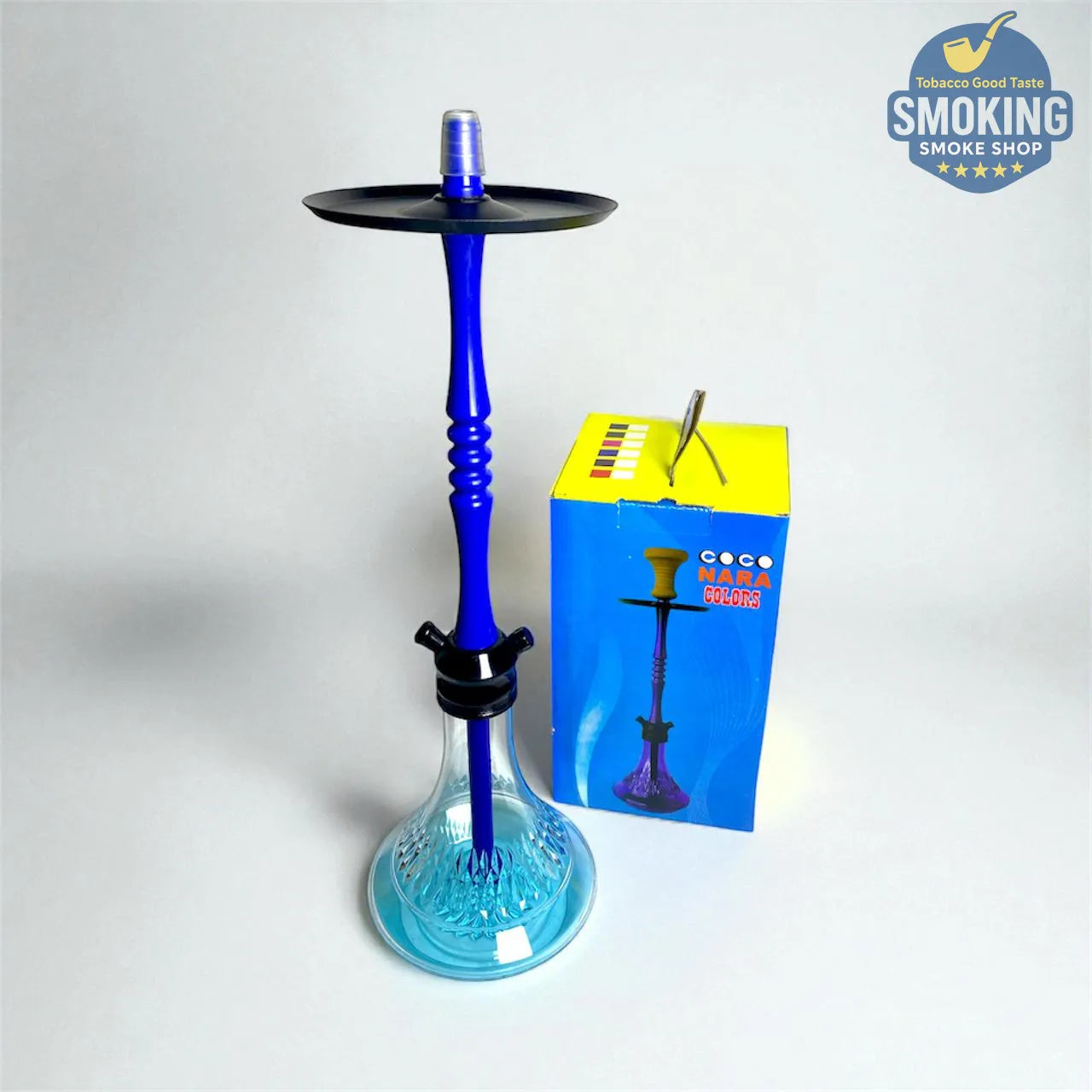 Coco Nara Acrylic Shisha — شيشة أكريليك بالكامل من كوكو نارا الوان متعددة  💨