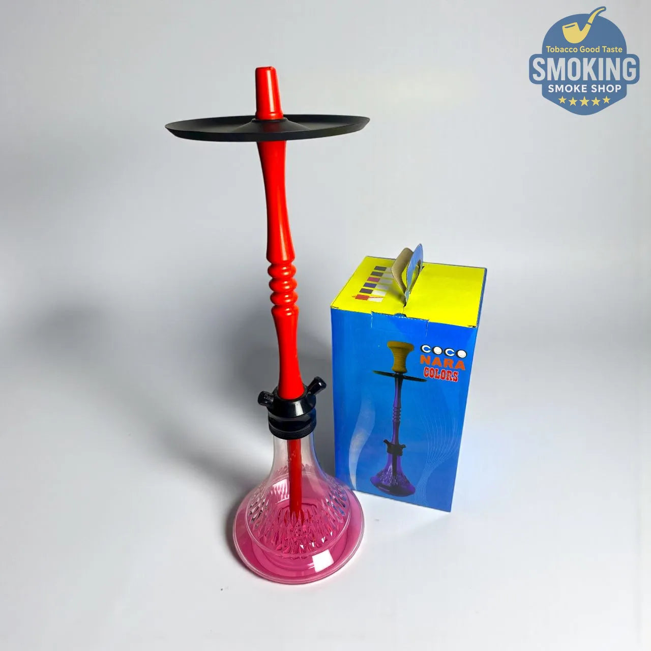 Coco Nara Acrylic Shisha — شيشة أكريليك بالكامل من كوكو نارا الوان متعددة  💨