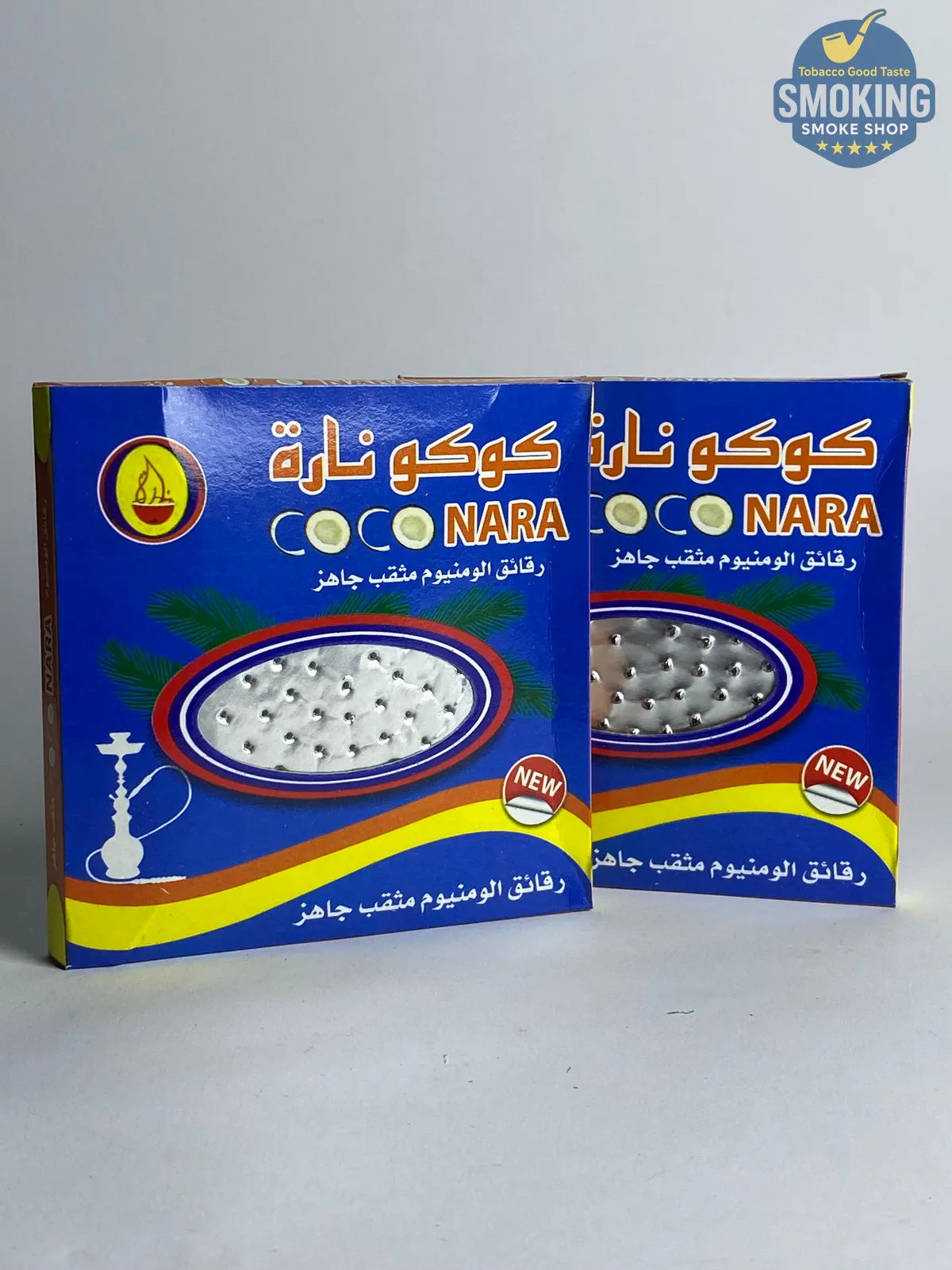 🌀  كوكو نارة سلوفان الشيشة مثقوب جاهز - رول كامل — Coco Nara & Roll Foil 