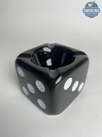 🔥 منفضة سجائر سيراميك علي شكل نرد — Dice Ceramic Ashtray