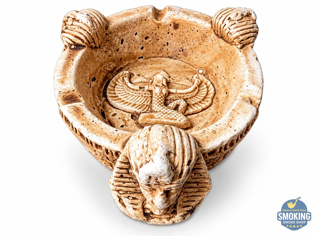 Handmade Limestone Ashtray — طفاية سجائر هاند ميد من الحجر الجيري