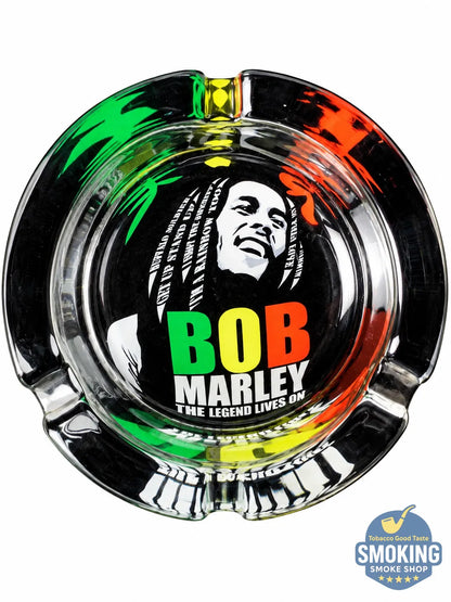HoneyPuff Glass Ashtray — طفاية سجاير زجاجية صغيرة من هوني بَفّ 🌀🔥