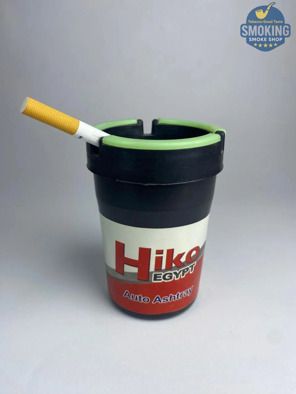 Hiko Egypt Auto Ashtray — طفاية سجائر هيكو مصر أوتو للسيارة او المكتب  🚬🖤💚