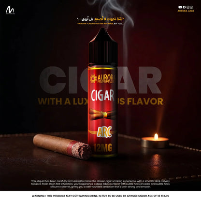 Aurora Liquid MTL 60 ML اورورا ليكويد سحبة سيجارة 60 ملي